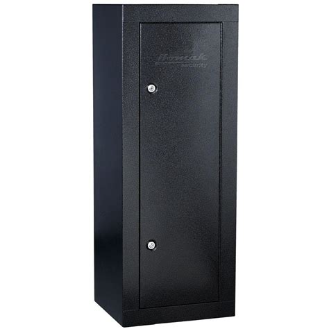 homak 12-gun steel security cabinet black|homak gun cabinet for sale.